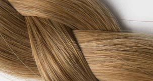 extension de cheveux noisette