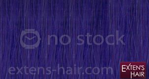 extension de cheveux bleu électric