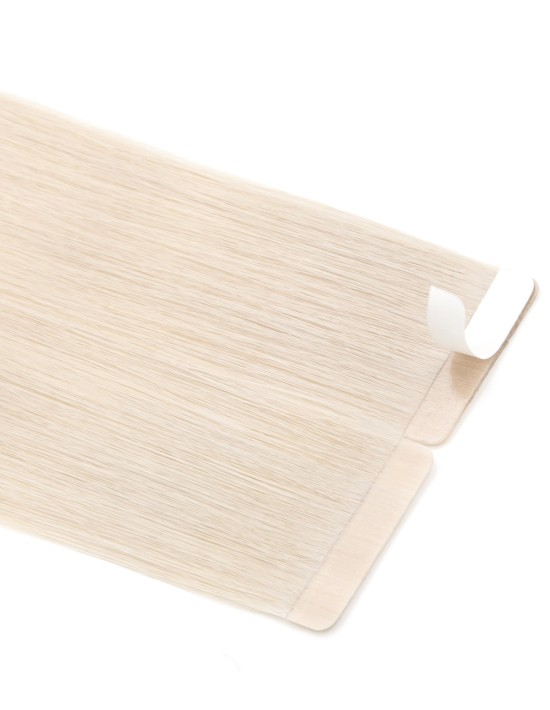 Extension Adhésive grade AAAAA+ Cheveux Naturels GRIS - SILVER Tape Hair