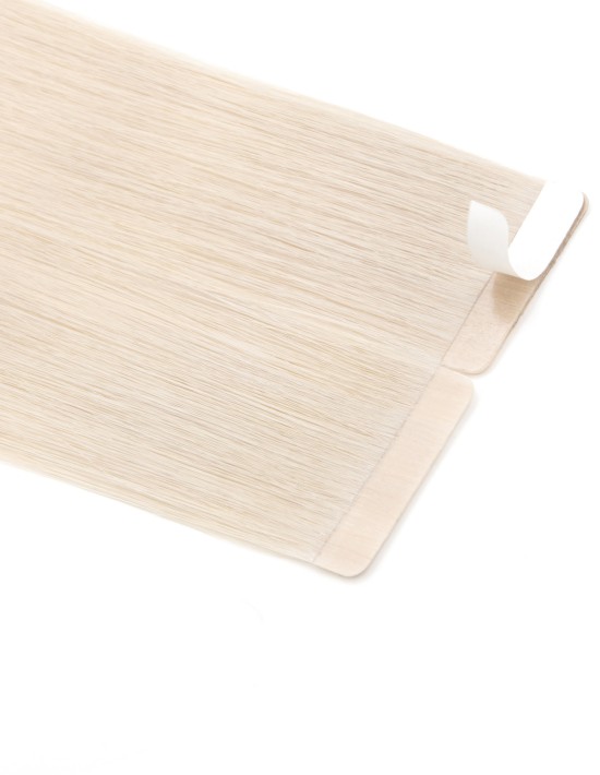 Extension Adhésive grade AAAAA+ Cheveux Naturels GRIS - SILVER Tape Hair