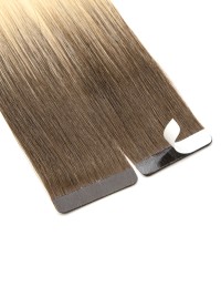 Dunkelbraune Ombré Hair Tape Extensions - Extens Hair