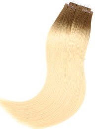 Dunkelbraune Ombré Hair Tape Extensions - Extens Hair