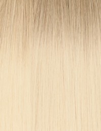 Extension Adhésive Tie & Dye ♡ Cheveux Naturel Châtain Foncé