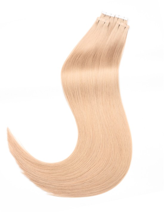 Dunkelbraune Tie & Dye Ombré Hair Tape Extensions ♡ Extens Hair