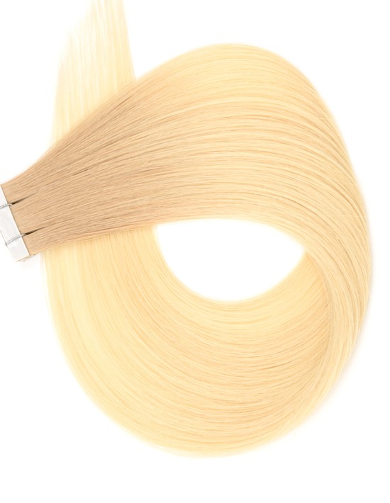 Dunkelbraune Tie & Dye Ombré Hair Tape Extensions ♡ Extens Hair