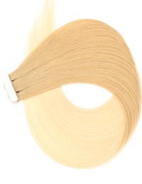 10 Extensions Tape Hair Blond Miel ombré hair sur Cheveux Naturel