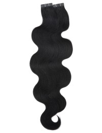 Extension cheveux noir – Extension Adhésive Ondulée – Extens Hair Extension cheveux noir – Extension Adhésive Ondulée – Extens Hair
