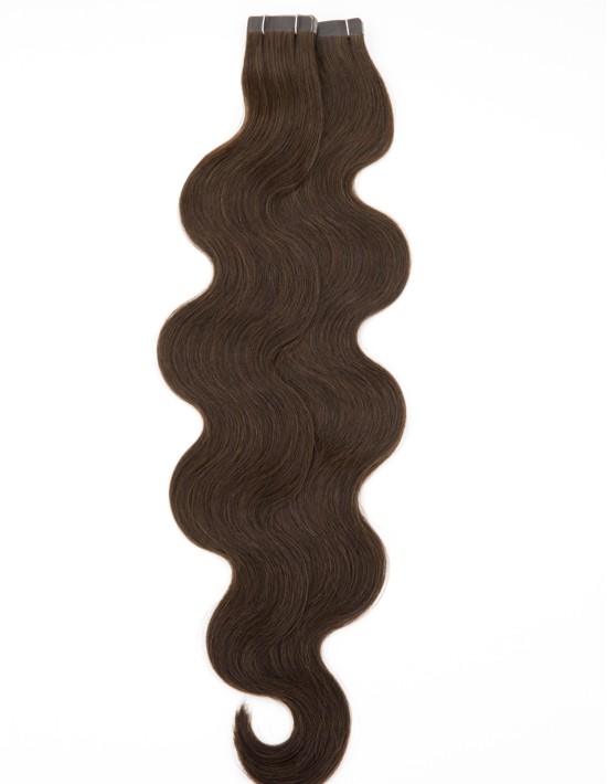 Extension de Cheveux Adhésive Ondulée - Cheveux Naturels - Extens Hair