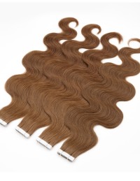 Welliges Klebe Extension – die Beste Haarverdichtung Method