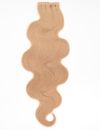 Welliges Extensions zum Kleben – die Beste Haarverlängerung Method