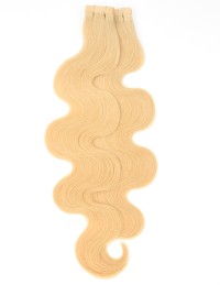 Extension Adhésive - Cheveu Ondulé Naturel Blond Caramel 100% Remy Hair, Extens Hair