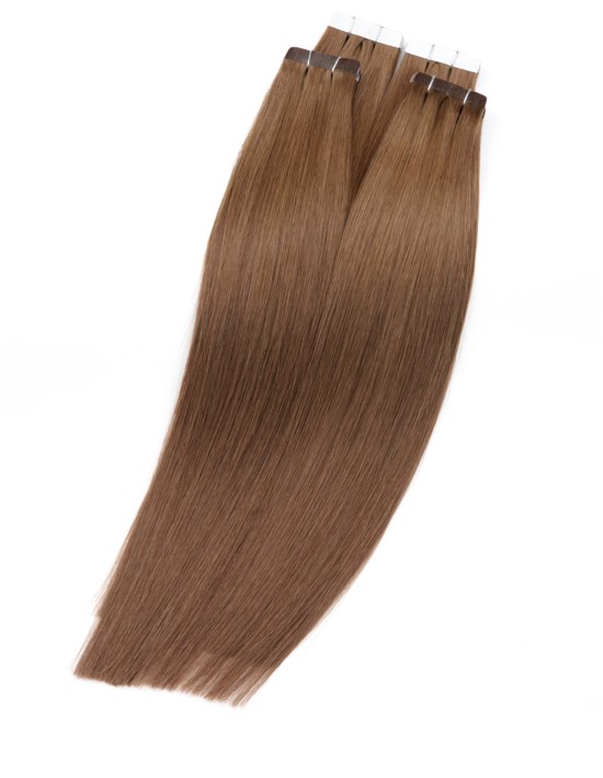 Halblange 30 cm Extensions aus natürliches Echthaar & Remy Hair