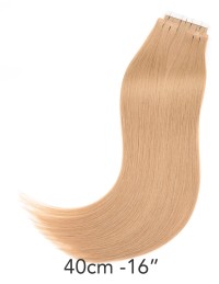 Haarverlängerungen Kastanienbraun echthaar 40cm – die Beste Haar