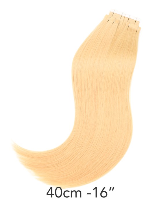 Slim Tape Haar - Caramel Blond - Echthaar 40cm – die Beste Haarverlängerung