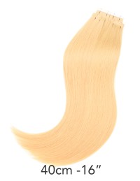 Extensions adhésives Cheveux Blond Caramel 40cm - EXTENS HAIR