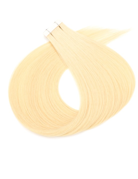 Extensions adhésives Slim - Cheveux Blond Clair 40cm - EXTENS HAIR