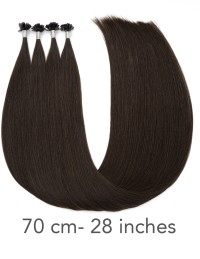 Extension à Chaud 70cm - Cheveu Naturel Deluxe XXL