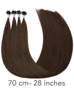 25 Echthaarverlangerüng Keratin Bonding Strähnen XXXL - 1G