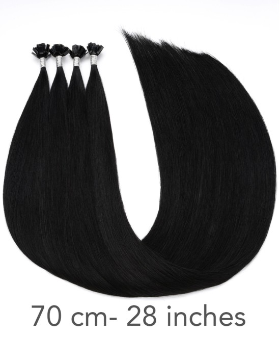 XXXL - 1G 70 cm - Extens Hair Wärmezange Extensions