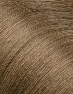 Keratin Echthaar Bonding Hell Aschbraun 9A - Haarverlängerung seit 2012 2