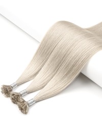 Grau Bonding Haarverlängerung mit wundervollem Echthaar - Extens Hair Grau Bonding Haarverlängerung mit wundervollem Echthaar - Extens Hair