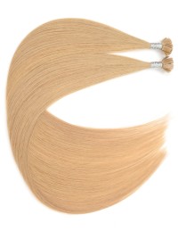 25 Bonding-Extensions in Bronde Haselnuss Echthaar ♡