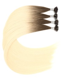 Ombré Haarverlängerung - Bonding Dunkelbraun Echthaar Ombré Haarverlängerung - Bonding Dunkelbraun Echthaar