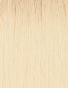25 Mèches Keratine Ombré Hair - Blond Miel / Blond clair 50 cm 2