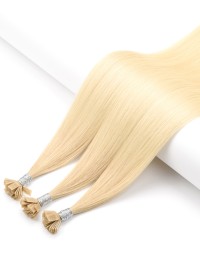 25 Mèches Keratine Ombré Hair - Blond Miel / Blond clair 50 cm