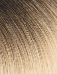 Extension à chaud Ombré Noir Platine Intense R160 - Qualité Pro