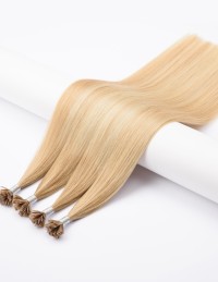Extensions Balayage Bronde Cendré - Kératine Cheveux Naturels