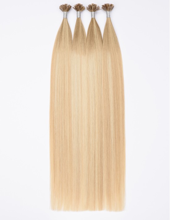 Extensions Balayage Bronde Cendré - Kératine Cheveux Naturels