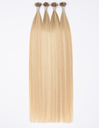 Bonding Haarverlängerung Balayage Ash Brown/Goldy Blonde