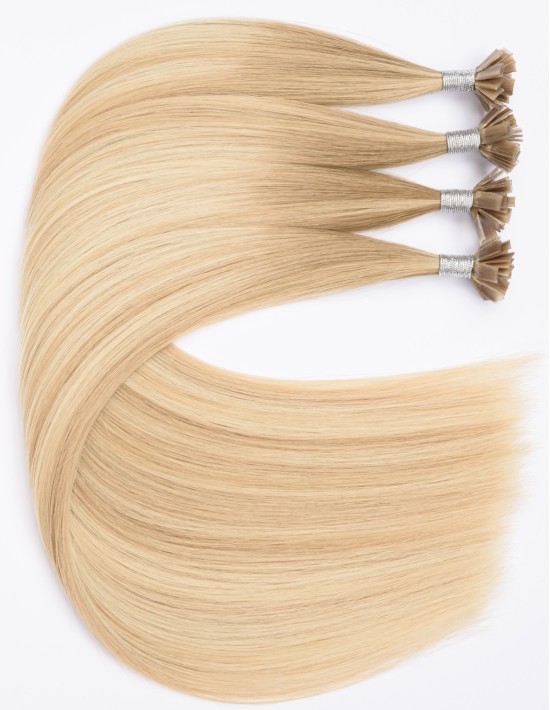 Extensions Balayage Bronde Cendré - Kératine Cheveux Naturels