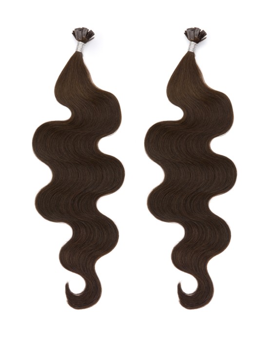 Extensions de Cheveux Ondulés à Chaud - Qualité Suisse & Cheveu naturel