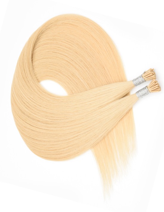 Microring Extension N°1 Swiss |100% Echthaar Strähnen Karamellblond