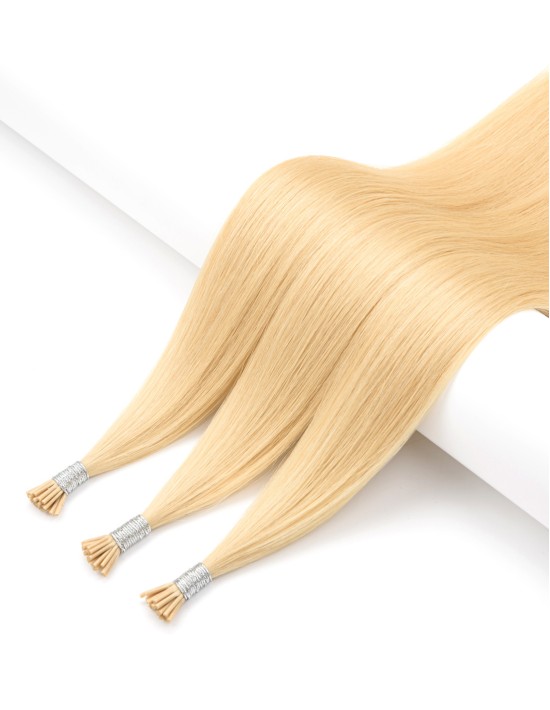 Microring Extension N°1 Swiss |100% Echthaar Strähnen Karamellblond
