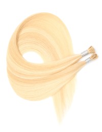 25 Extensions à froid méchée Blond Clair Cendré - Exten's Hair
