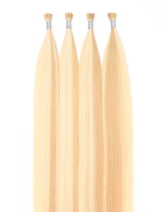 25 Microrings Extensions - Karamel Aschblond Haarverlängerung ♡ Günstig Echthaar  !