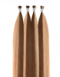 25 Microring Extensions in Helles Schokolade-Kastanienbraun