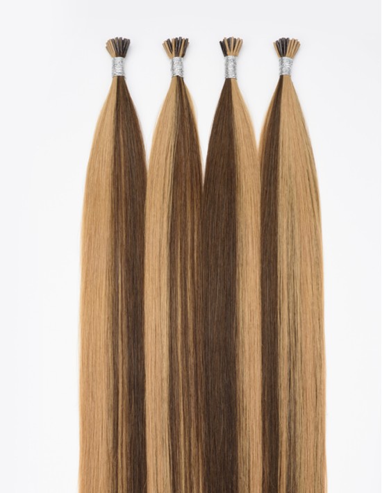 extensions à froid méchée Brun Acajou