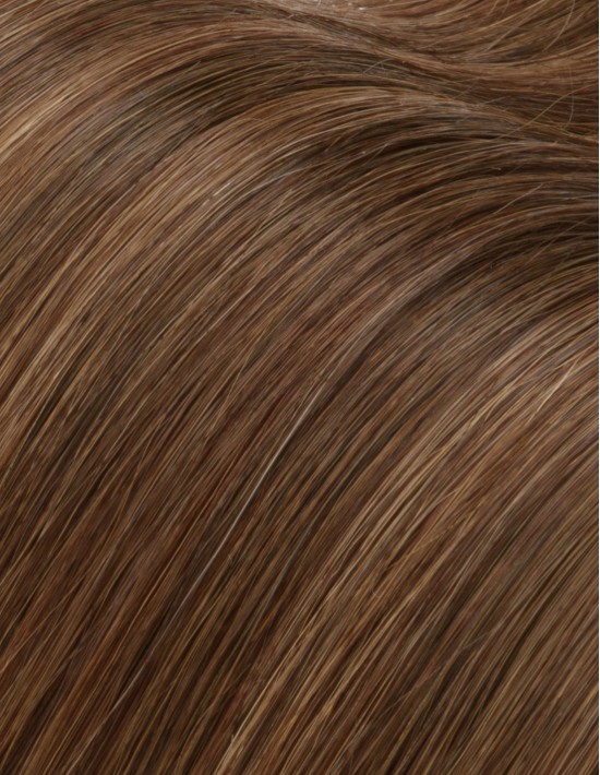 cheveux naturels balayage Brun Chocolat