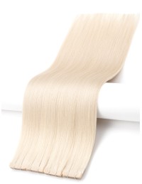 XXL Tape Haar - Pure White 70cm, Echthaarverlängerung