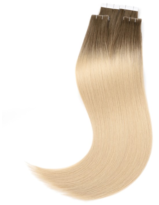 XXL Tape Haar 70cm, Ombré Ashy Latte