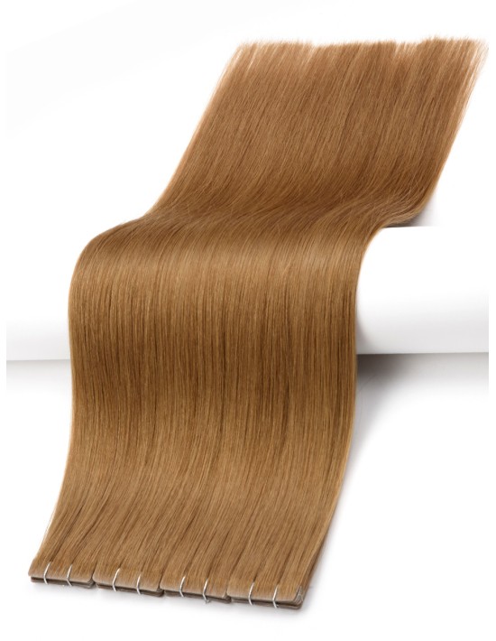 XXL Haarverlängerung Ashbraun 8BELA