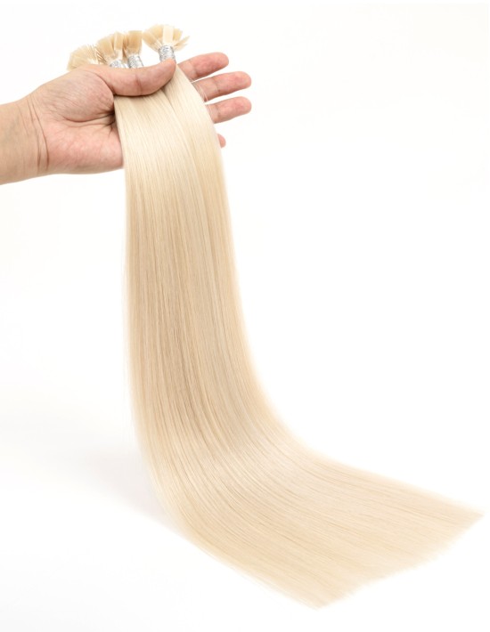 Extensions Kératine 70cm Blond Polaire