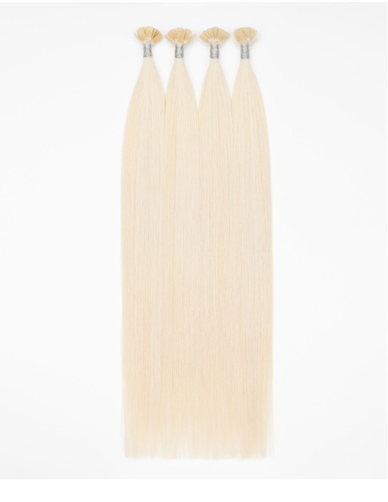 Extension à Chaud 70cm - Blond Polaire Cheveu Naturel  XXL