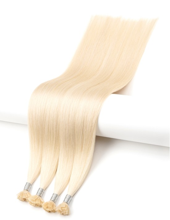 Extensions Kératine de 70cm Blond Polaire