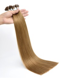 Extension à Chaud 70cm Brun Cendré - XXL Cheveu Naturel Deluxe