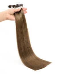 Günstig Haarverlängerung 70cm -  Bonding Hell Aschbraun XXL